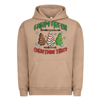Pigment Burro farm fresh christmas trees Urban Hoodie - MaliasSmallBusiness