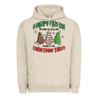 Pigment French Oak farm fresh christmas trees Urban Hoodie - MaliasSmallBusiness