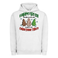 Pigment Lunar Rock farm fresh christmas trees Urban Hoodie - MaliasSmallBusiness