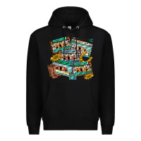 Black 90s country casette tapes Premium Hoodie - texasbilliewilder
