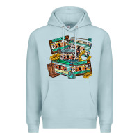 Blue Mist 90s country casette tapes Premium Hoodie - texasbilliewilder