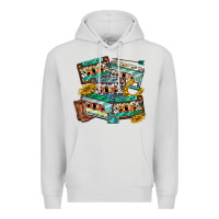 Dove Grey 90s country casette tapes Premium Hoodie - texasbilliewilder