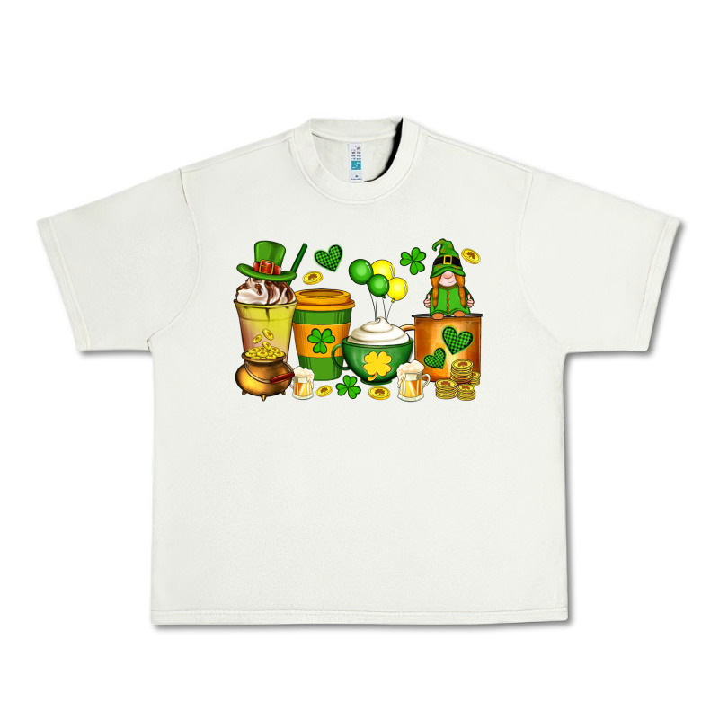 St Patrick's Day Coffee Cups With Gnome Urban Heavy Tee by Artiststas | Teevron