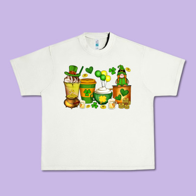 St Patrick's Day Coffee Cups With Gnome Urban Heavy Tee Designed By Artiststas