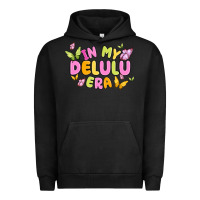 Pigment Black in my delulu era Urban Hoodie - MaliasSmallBusiness