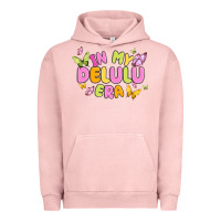 Pigment Salmon in my delulu era Urban Hoodie - MaliasSmallBusiness