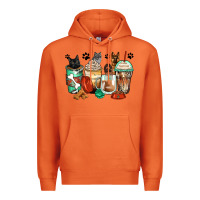 Carrot german shepherd black and grey cat coffee cups Premium Hoodie - Zillion Design Studio