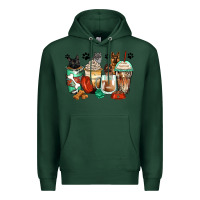 Sports Green german shepherd black and grey cat coffee cups Premium Hoodie - Zillion Design Studio