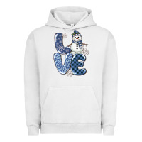 Pigment Lunar Rock love snowman Urban Hoodie - MaliasSmallBusiness