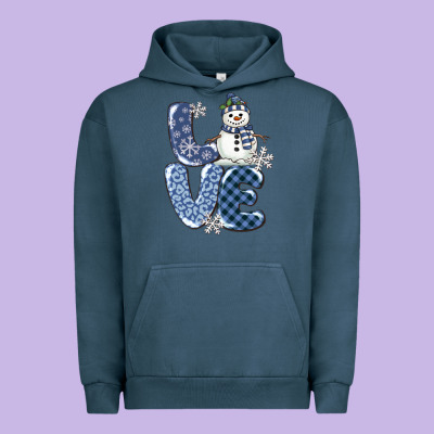 Urban Hoodie love snowman