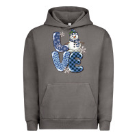 Pigment Tornado love snowman Urban Hoodie - MaliasSmallBusiness