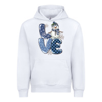 White love snowman Urban Hoodie - MaliasSmallBusiness