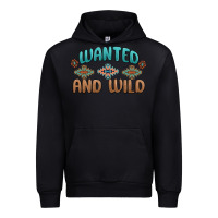 Black wanted and wild Urban Hoodie - MaliasSmallBusiness