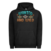 Pigment Black wanted and wild Urban Hoodie - MaliasSmallBusiness