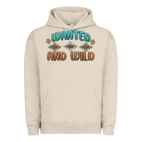 Pigment French Oak wanted and wild Urban Hoodie - MaliasSmallBusiness