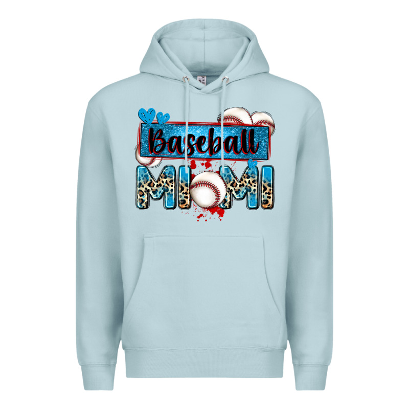 Baseball Mimi With Leopard Premium Hoodie by Zillion Design Studio | Teevron
