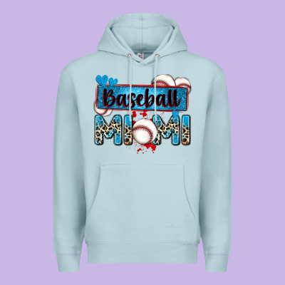 Baseball Mimi With Leopard Premium Hoodie Designed By Zillion Design Studio