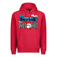 Cardinal baseball mimi with leopard Premium Hoodie - Zillion Design Studio