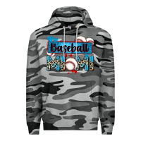 Slate Camo baseball mimi with leopard Premium Hoodie - Zillion Design Studio