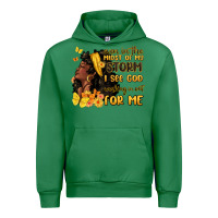 Emerald even in the midst of my storm i see god Urban Hoodie - MaliasSmallBusiness