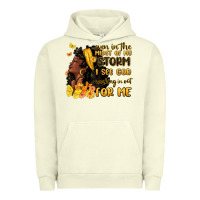 Pigment Pistachio even in the midst of my storm i see god Urban Hoodie - MaliasSmallBusiness