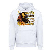 White even in the midst of my storm i see god Urban Hoodie - MaliasSmallBusiness