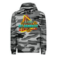 Slate Camo a little bit dramatic Premium Hoodie - texasbilliewilder