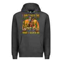 Charcoal Heather western rodeo Premium Hoodie - texasbilliewilder