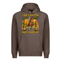 Coffee western rodeo Premium Hoodie - texasbilliewilder
