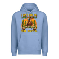 Colony Blue western rodeo Premium Hoodie - texasbilliewilder
