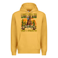 Mustard western rodeo Premium Hoodie - texasbilliewilder