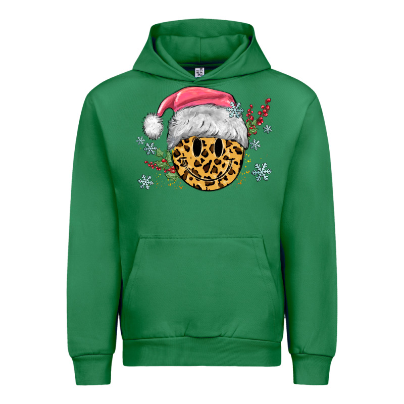 Leopard Smiley Face Urban Hoodie by MaliasSmallBusiness | Teevron