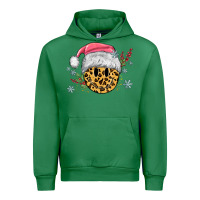 Emerald leopard smiley face Urban Hoodie - MaliasSmallBusiness