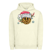 Pigment Pistachio leopard smiley face Urban Hoodie - MaliasSmallBusiness