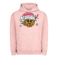 Pigment Salmon leopard smiley face Urban Hoodie - MaliasSmallBusiness