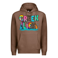 Chestnut creek life kayaking Premium Hoodie - Zillion Design Studio