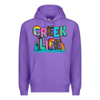 Purple creek life kayaking Premium Hoodie - Zillion Design Studio
