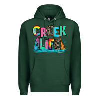 Sports Green creek life kayaking Premium Hoodie - Zillion Design Studio