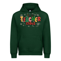 Forest Green teacher claus Urban Hoodie - MaliasSmallBusiness