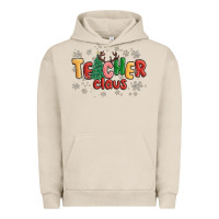 Pigment French Oak teacher claus Urban Hoodie - MaliasSmallBusiness