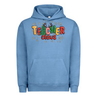 Pigment Pebble Blue teacher claus Urban Hoodie - MaliasSmallBusiness