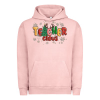 Pigment Salmon teacher claus Urban Hoodie - MaliasSmallBusiness