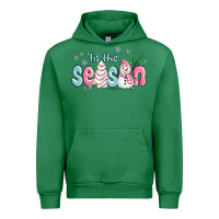 Emerald tis the season snowman and christmas cake Urban Hoodie - MaliasSmallBusiness