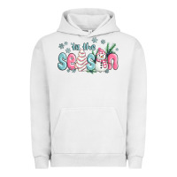 Pigment Lunar Rock tis the season snowman and christmas cake Urban Hoodie - MaliasSmallBusiness