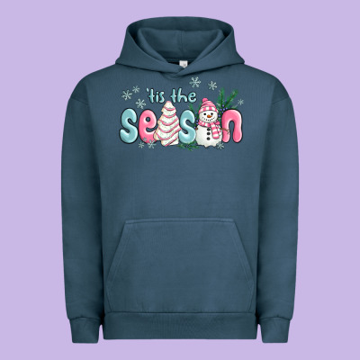 Urban Hoodie tis the season snowman and christmas cake