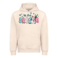 Sandshell tis the season snowman and christmas cake Urban Hoodie - MaliasSmallBusiness