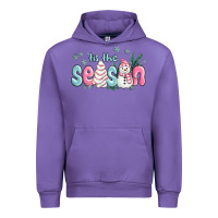 Tulip tis the season snowman and christmas cake Urban Hoodie - MaliasSmallBusiness