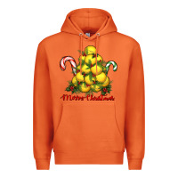 Carrot merry christmas lacrosse Premium Hoodie - RanaPortraitStore
