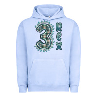 Pigment Grape Ice 3 rex green dinosaur Urban Hoodie - MaliasSmallBusiness