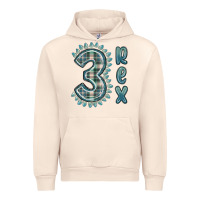 Sandshell 3 rex green dinosaur Urban Hoodie - MaliasSmallBusiness